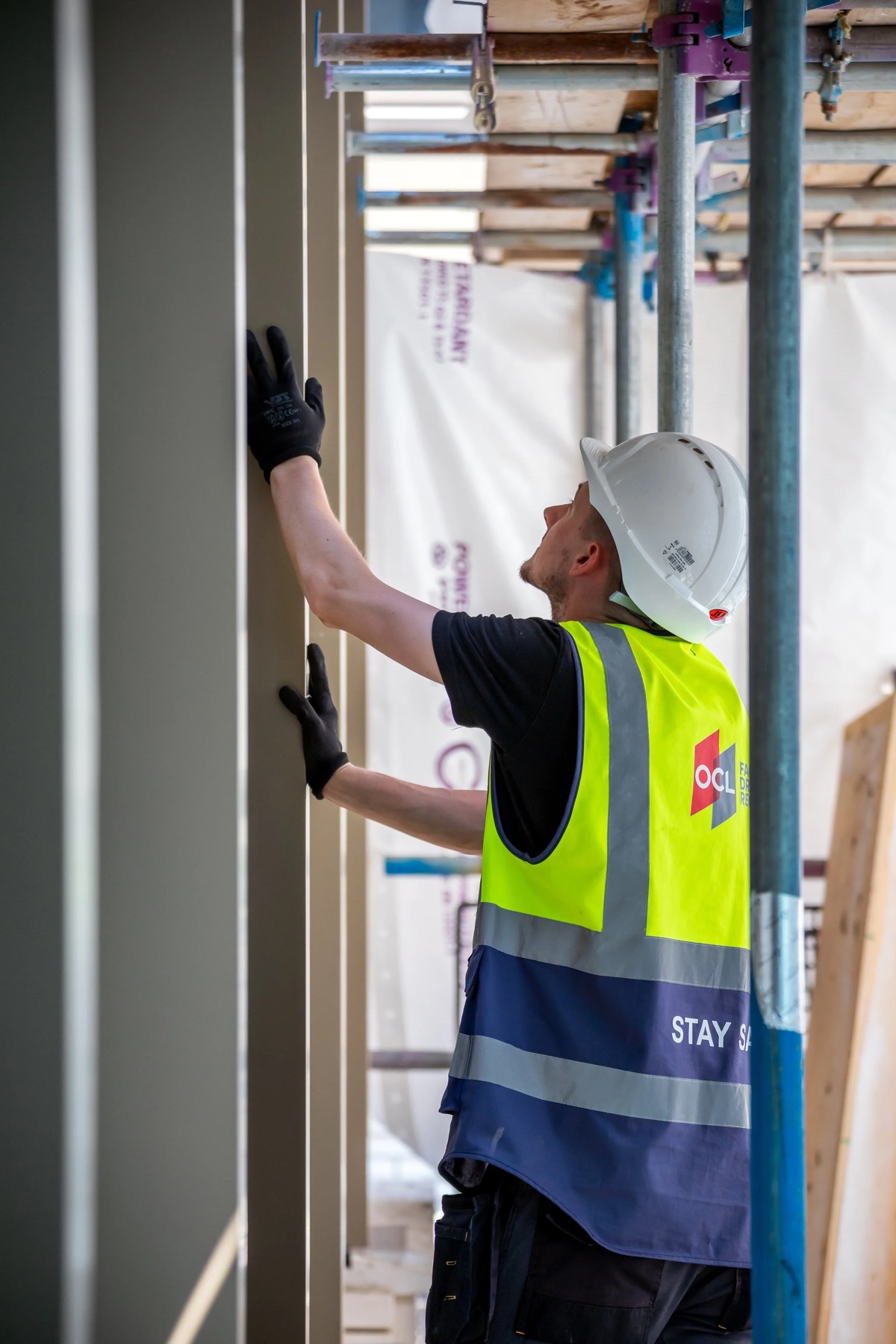 On location, Royal Docks