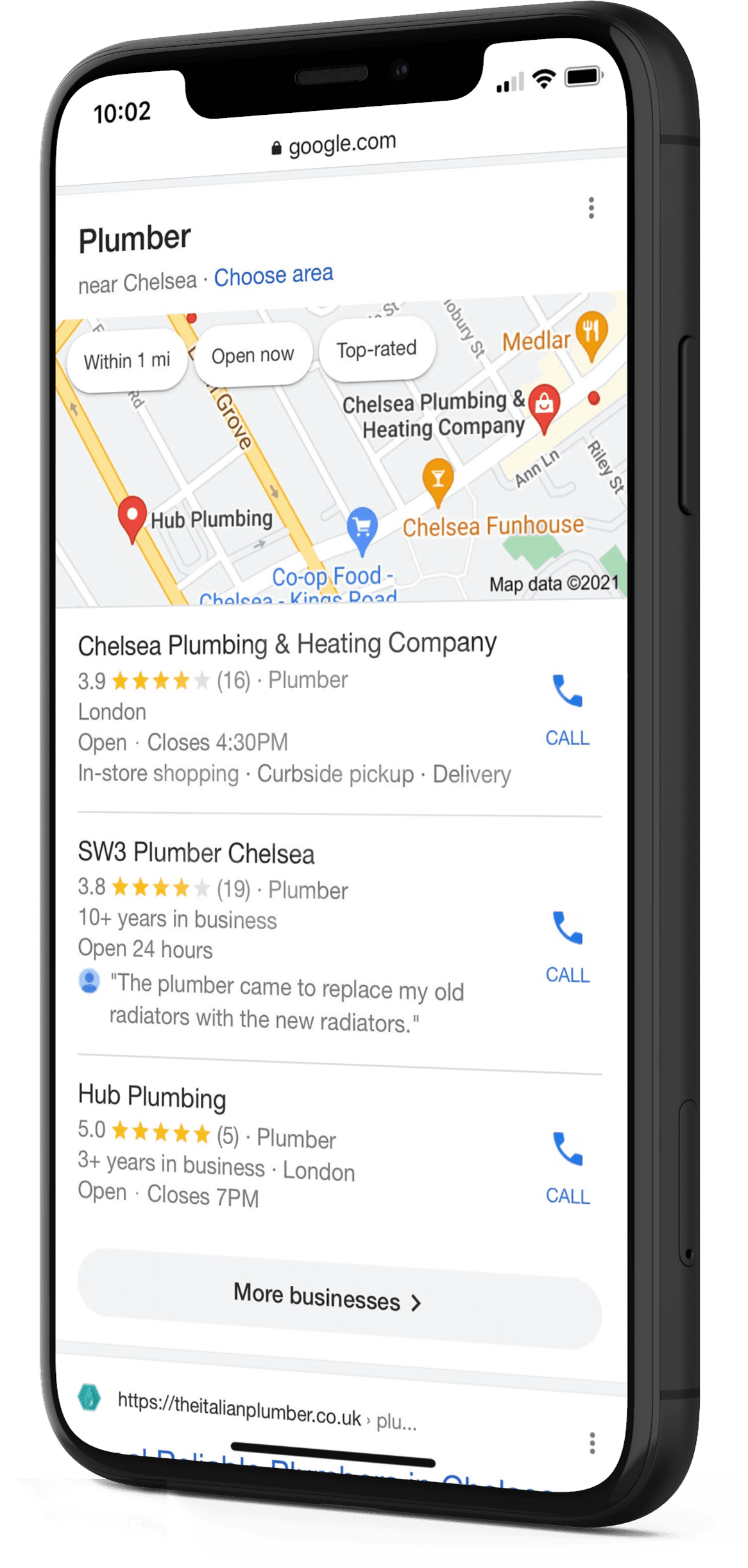 The local pack: where the phone starts ringing